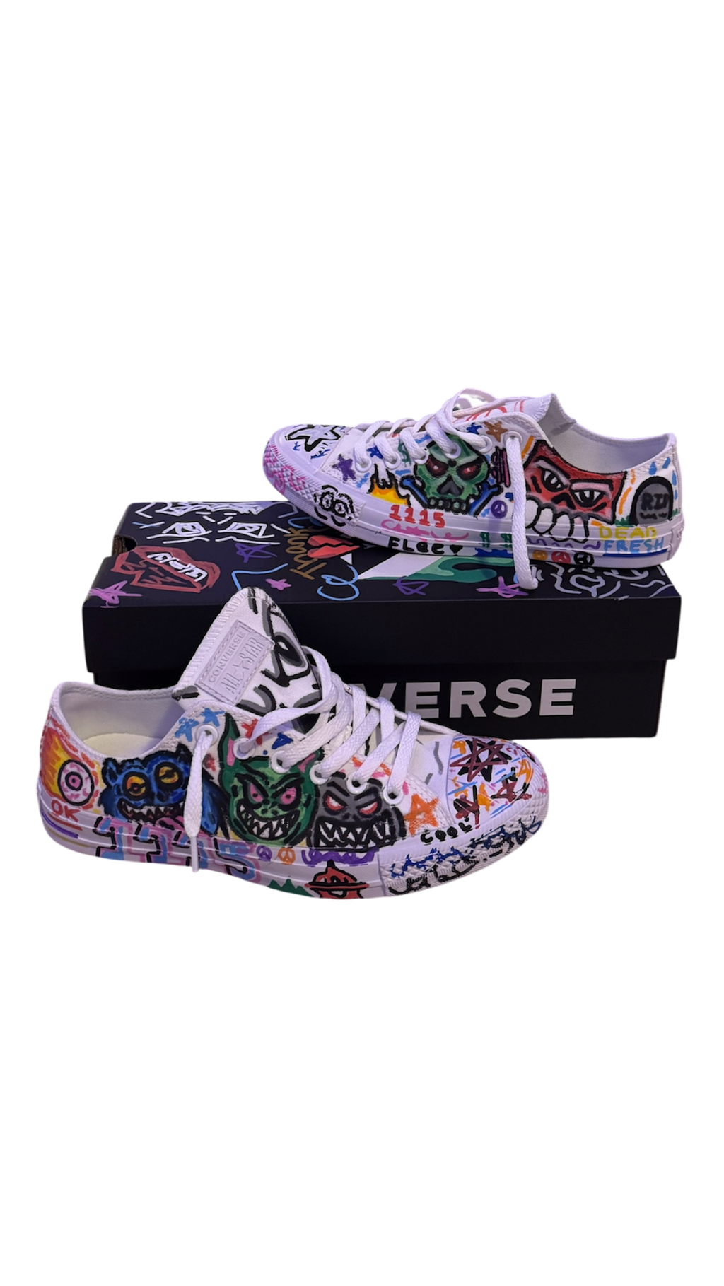 Customized Low-Top Converse